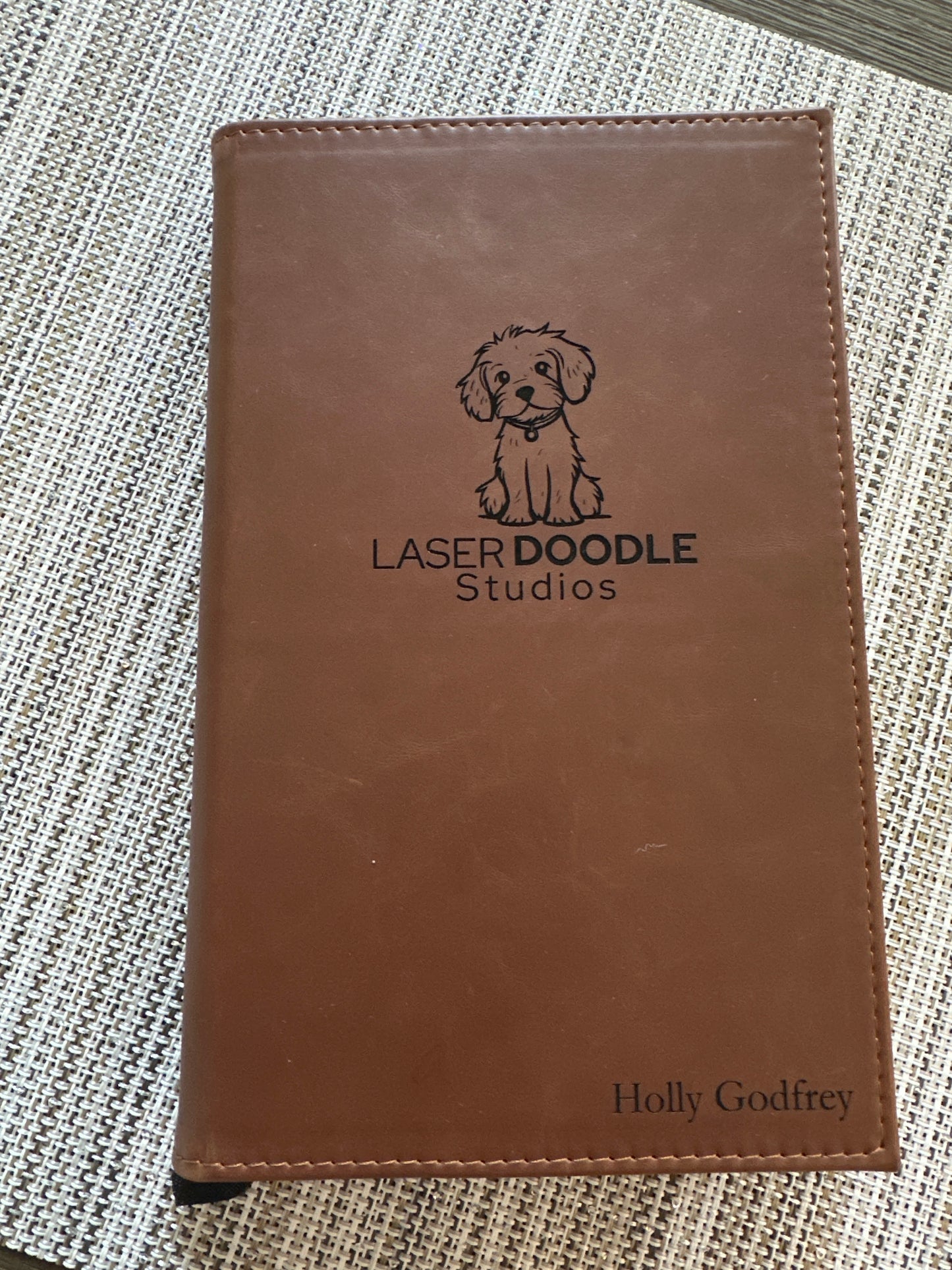 Refillable Leatherette Notebook Journals