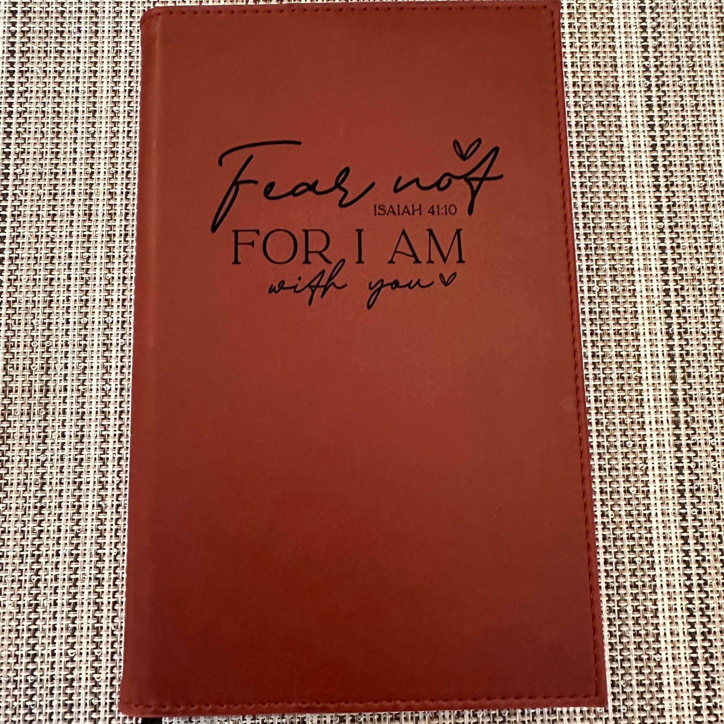 Refillable Leatherette Notebook Journals