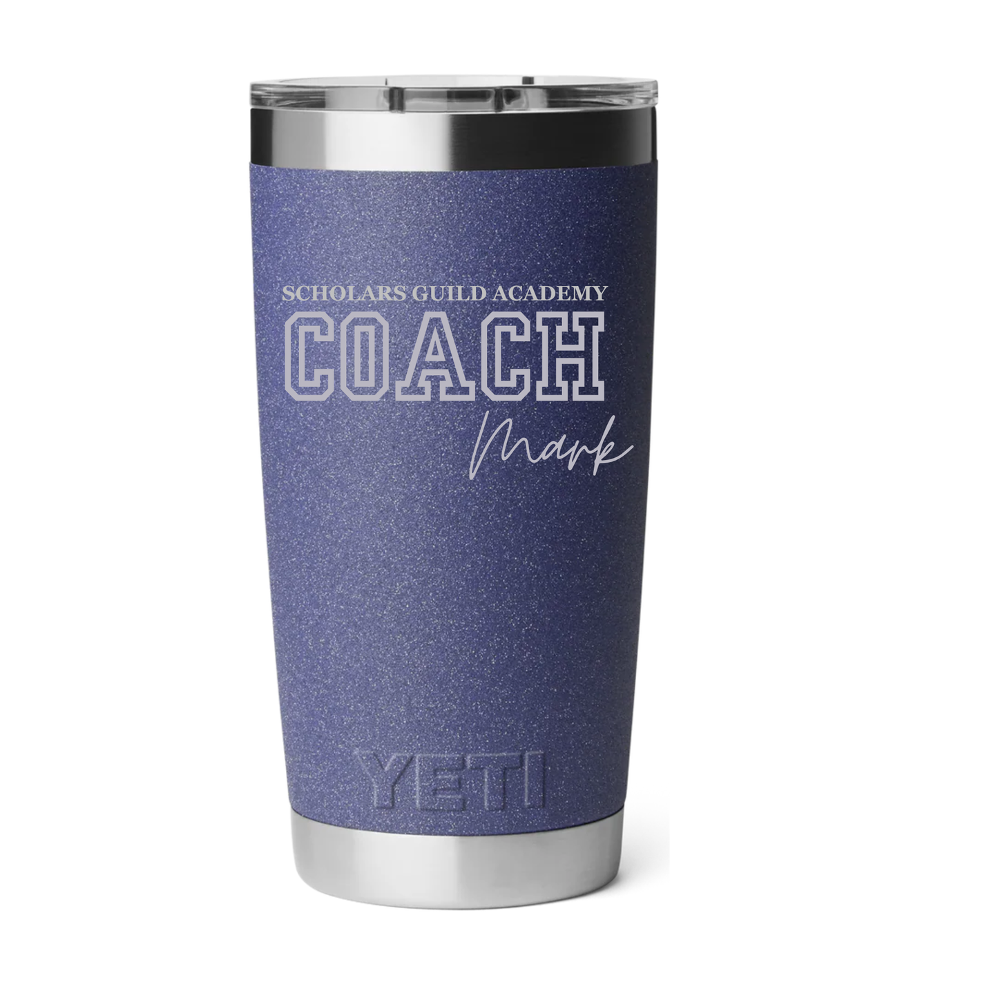 Yeti Tumbler with SGA Coach Personalized