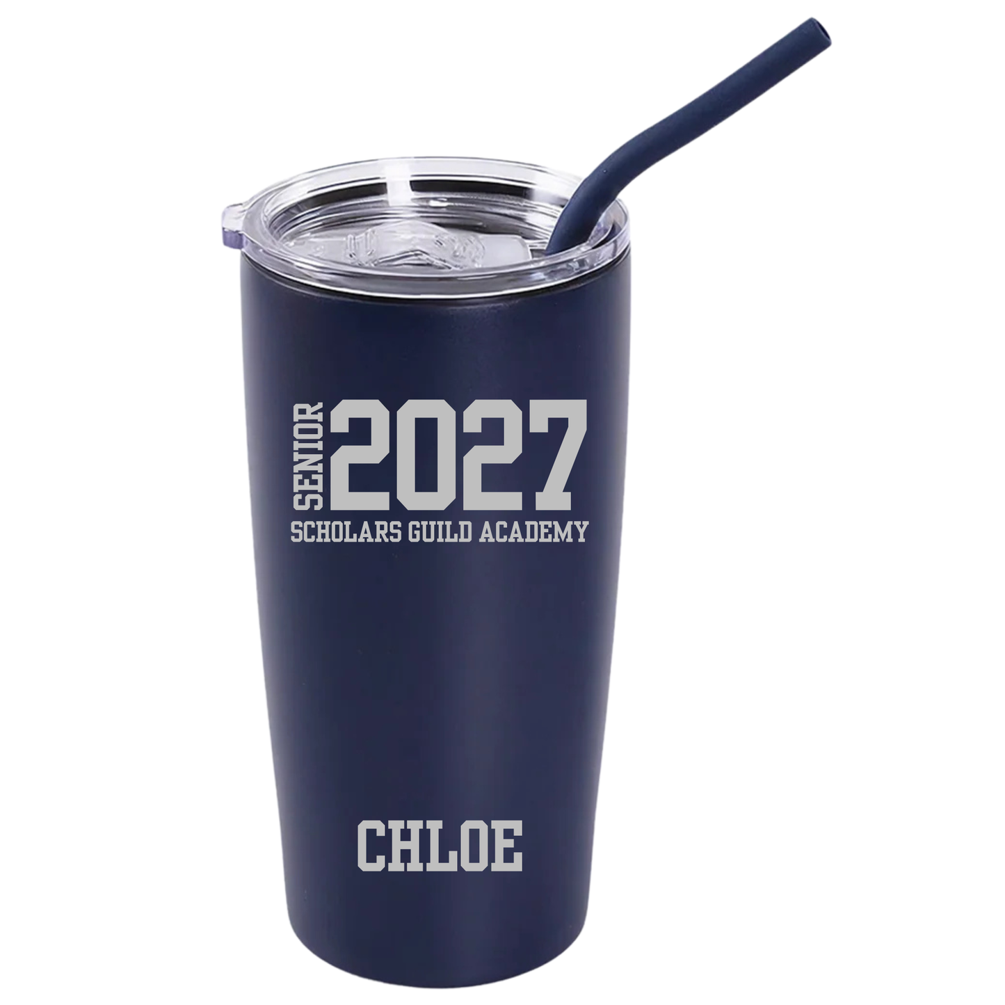 Makerflo Tumbler with SGA Senior Personalization (Block)