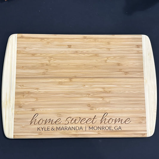 Large Bamboo Cutting Board