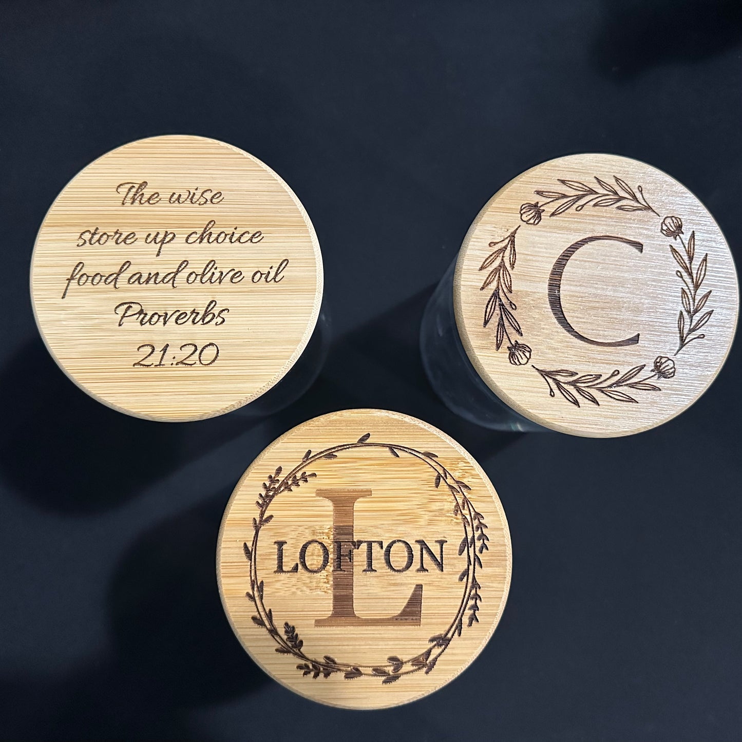 Glass Container with Lid