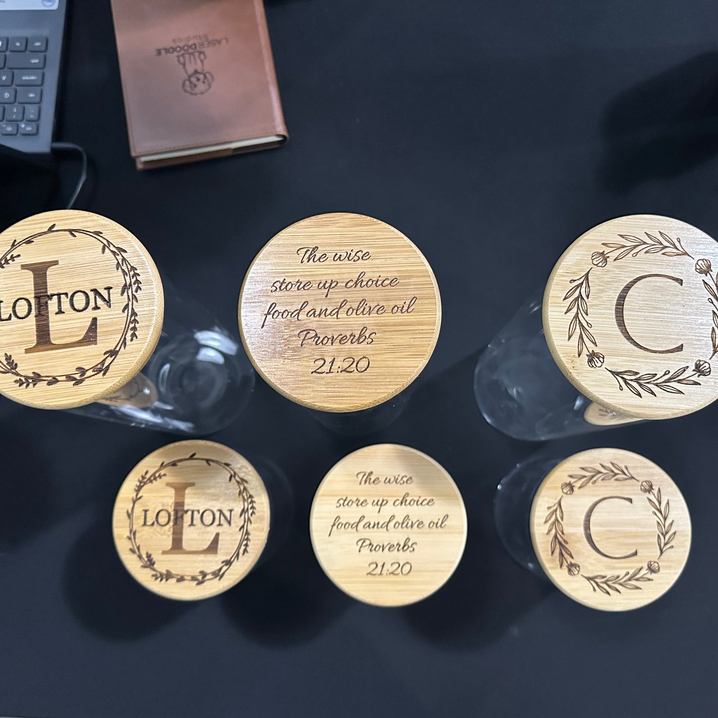 Glass Container with Lid