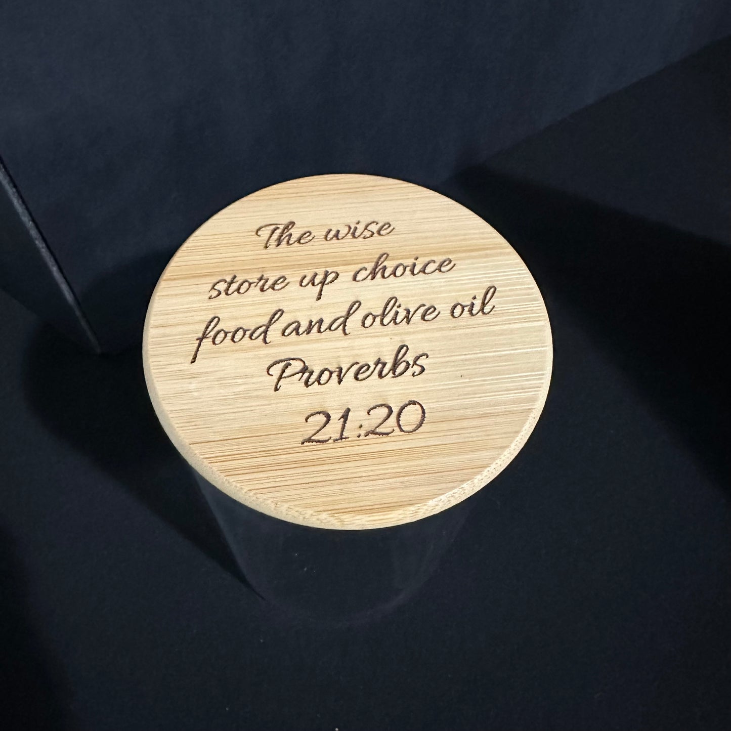 Glass Container with Lid