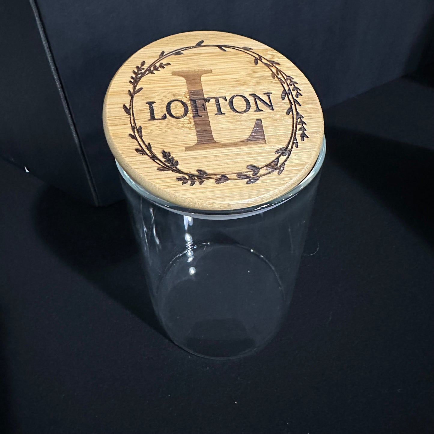 Glass Container with Lid