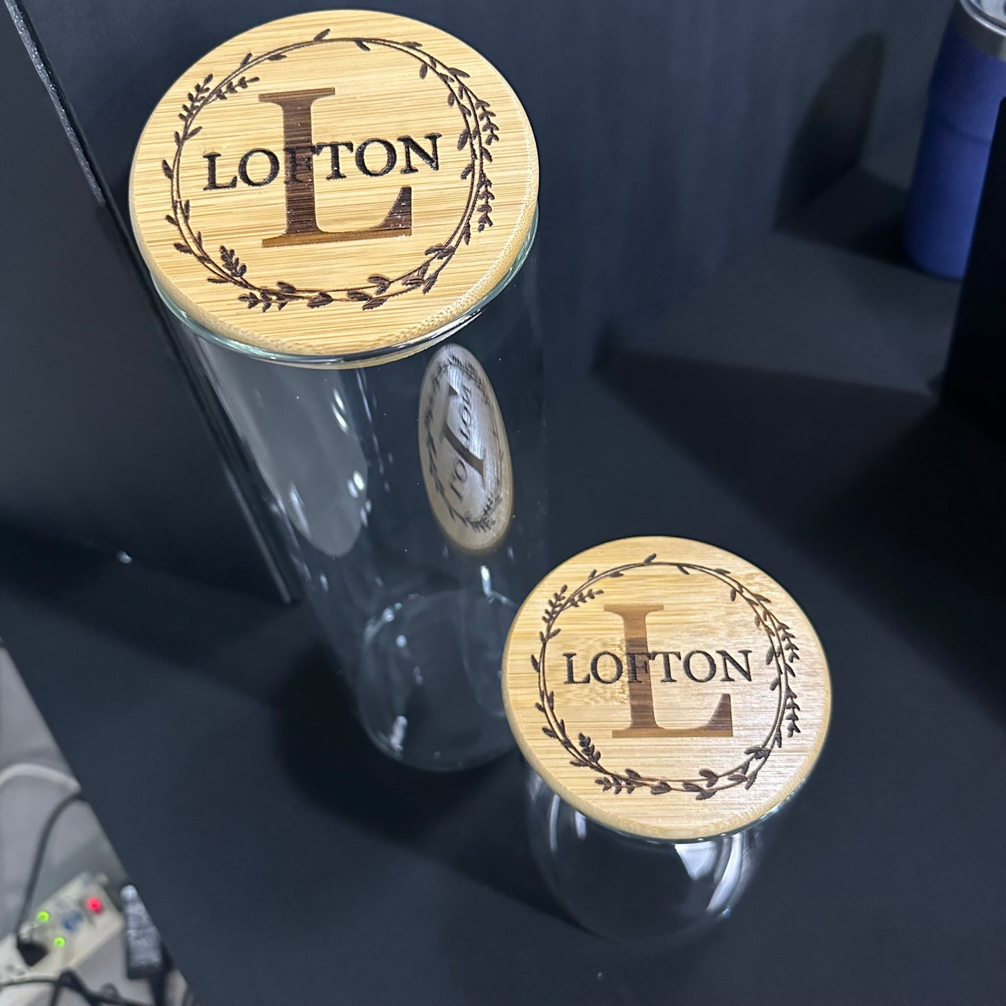 Glass Container with Lid