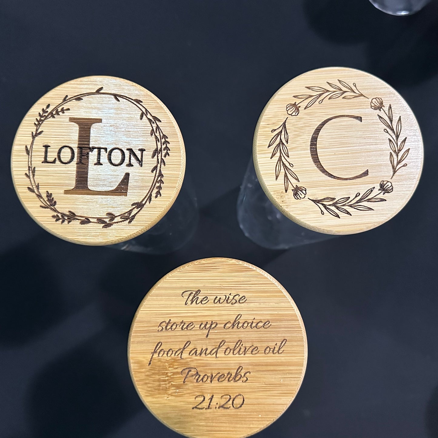 Glass Container with Lid