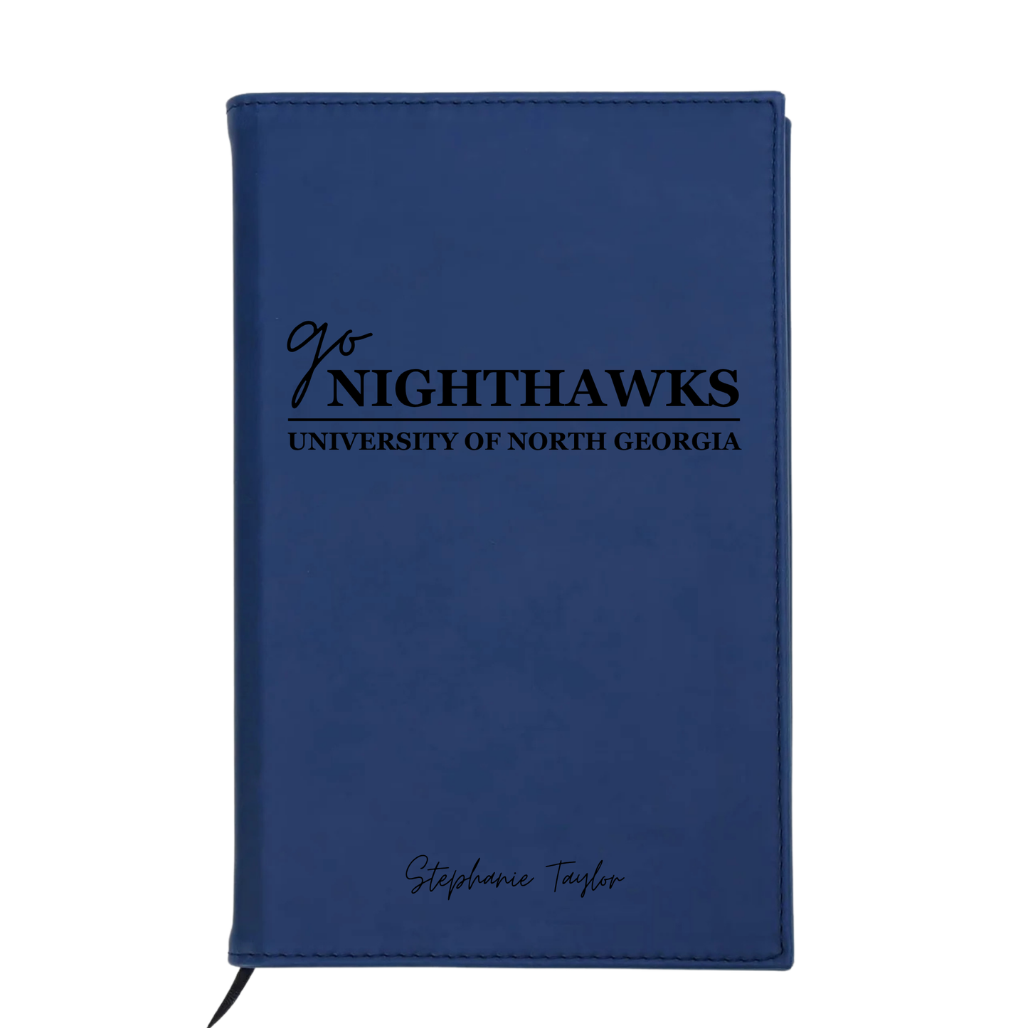 College Leatherette Refillable Journal