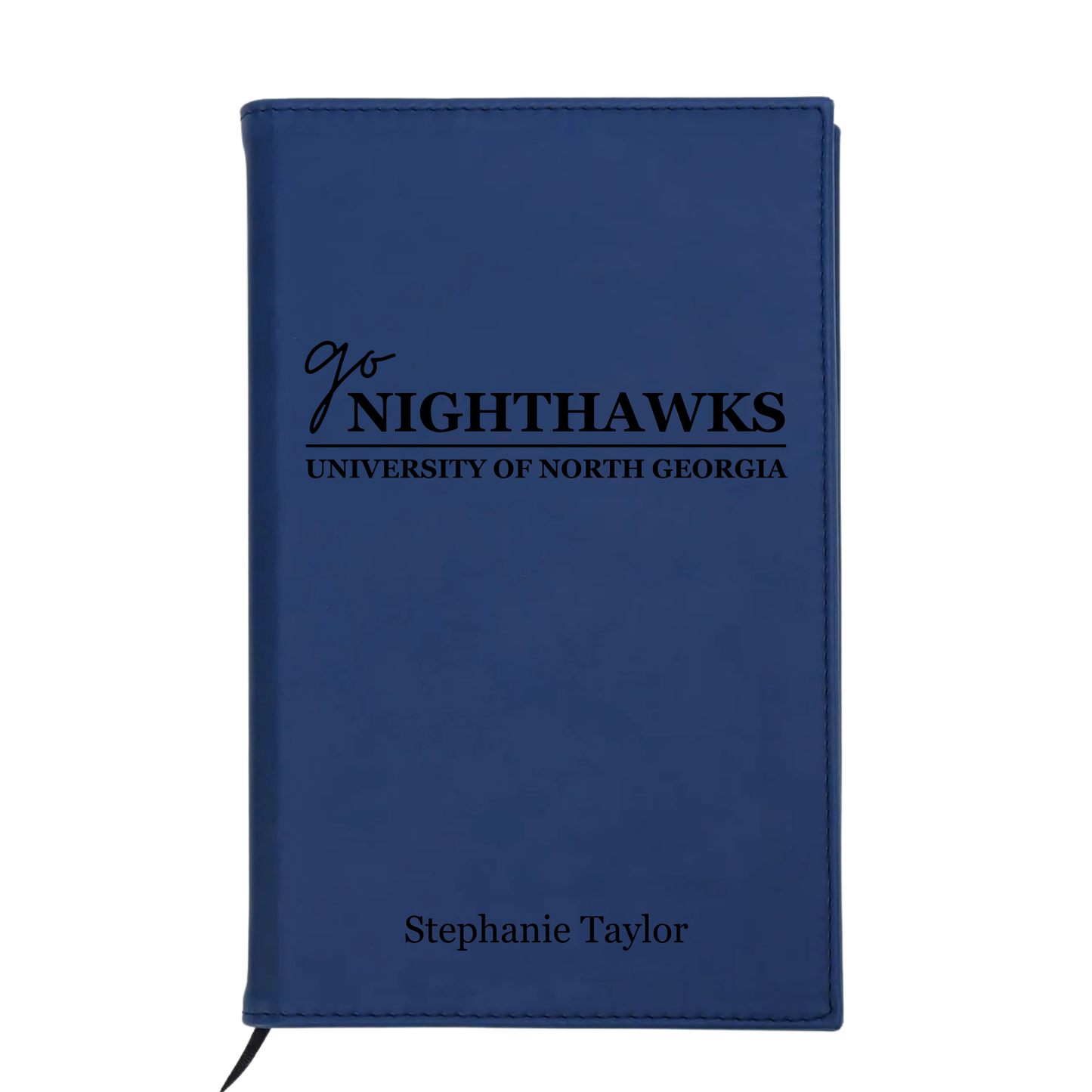 College Leatherette Refillable Journal