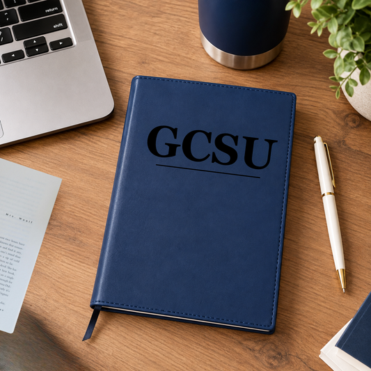 Georgia College and State University (GCSU) Leatherette Refillable Journal