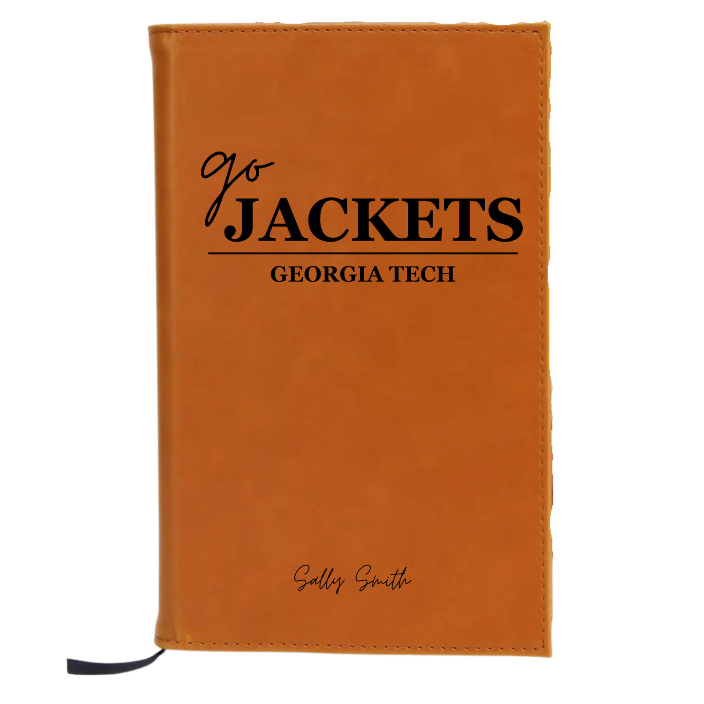 College Leatherette Refillable Journal