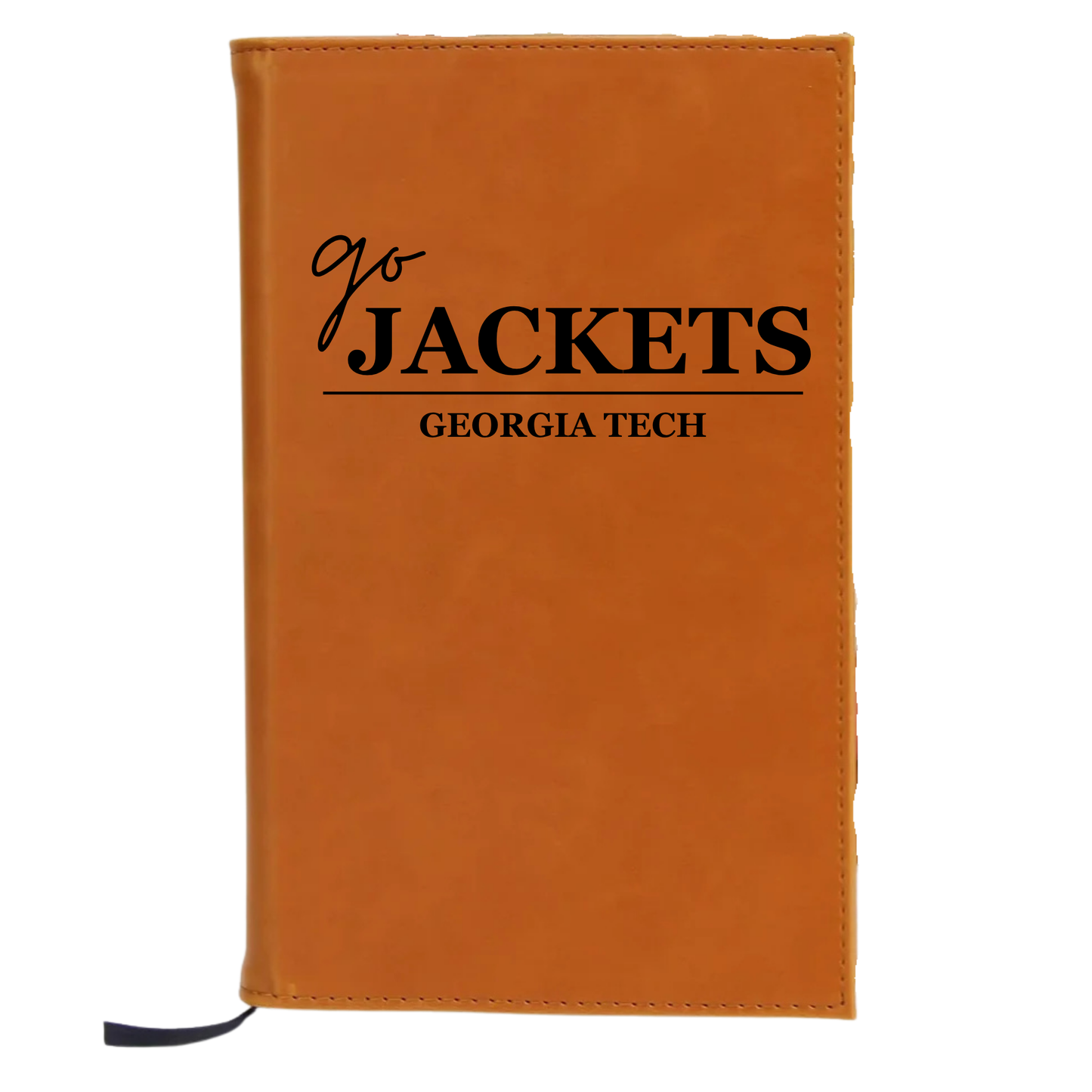 College Leatherette Refillable Journal