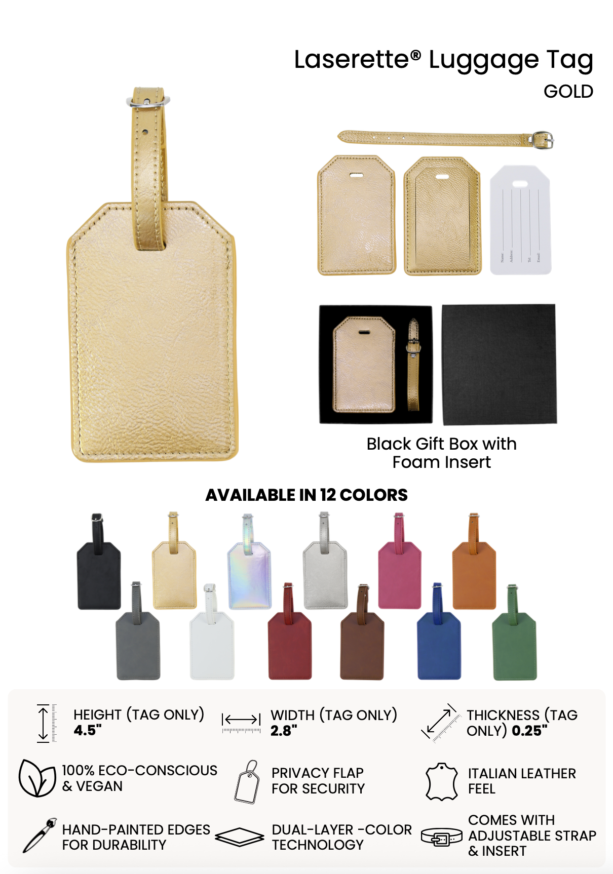 Personalized Luggage Tags