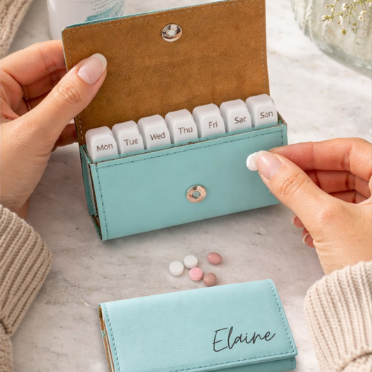 Fashionable Compact Pill Box