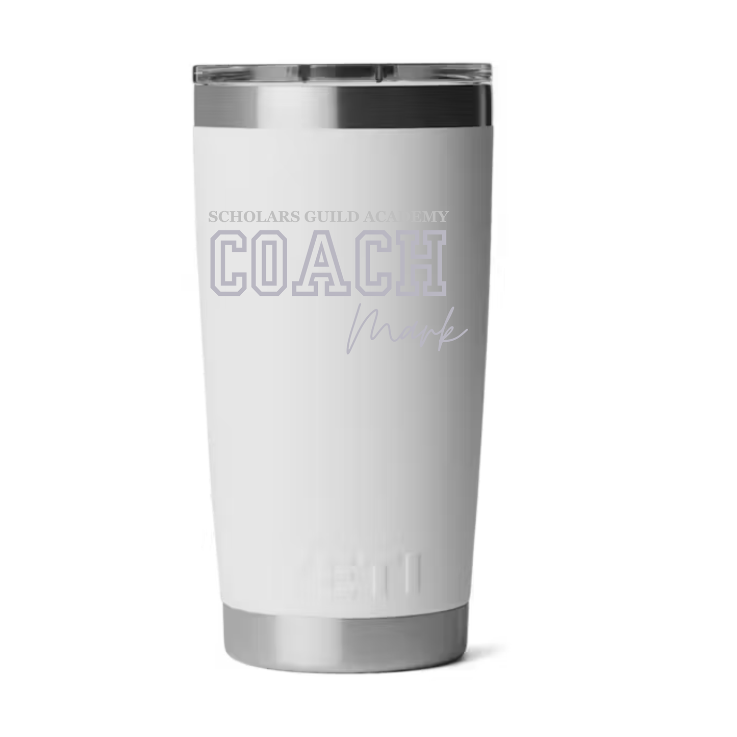 Yeti Tumbler with SGA Coach Personalized