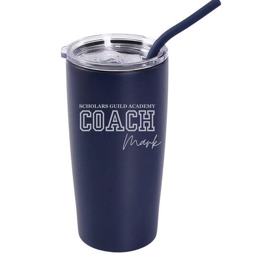 MakerFlo Tumbler with SGA Coach Personalized