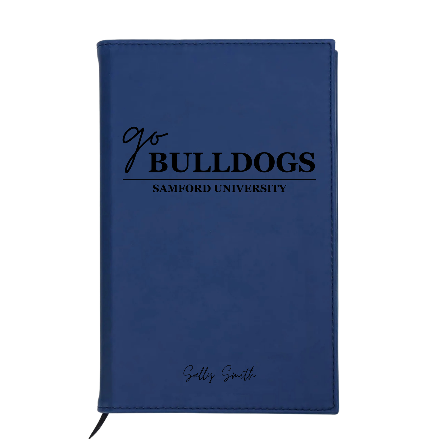 College Leatherette Refillable Journal
