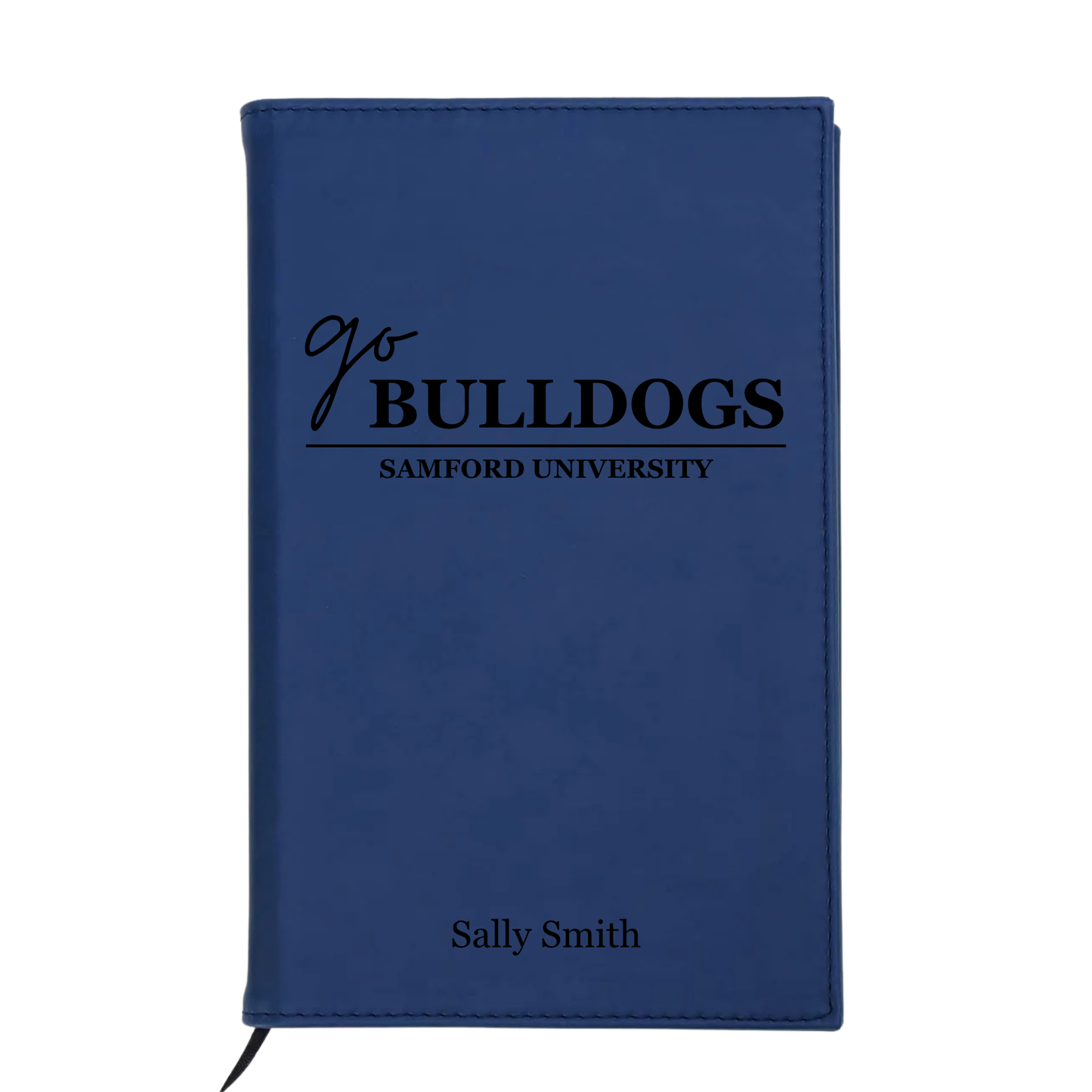 College Leatherette Refillable Journal