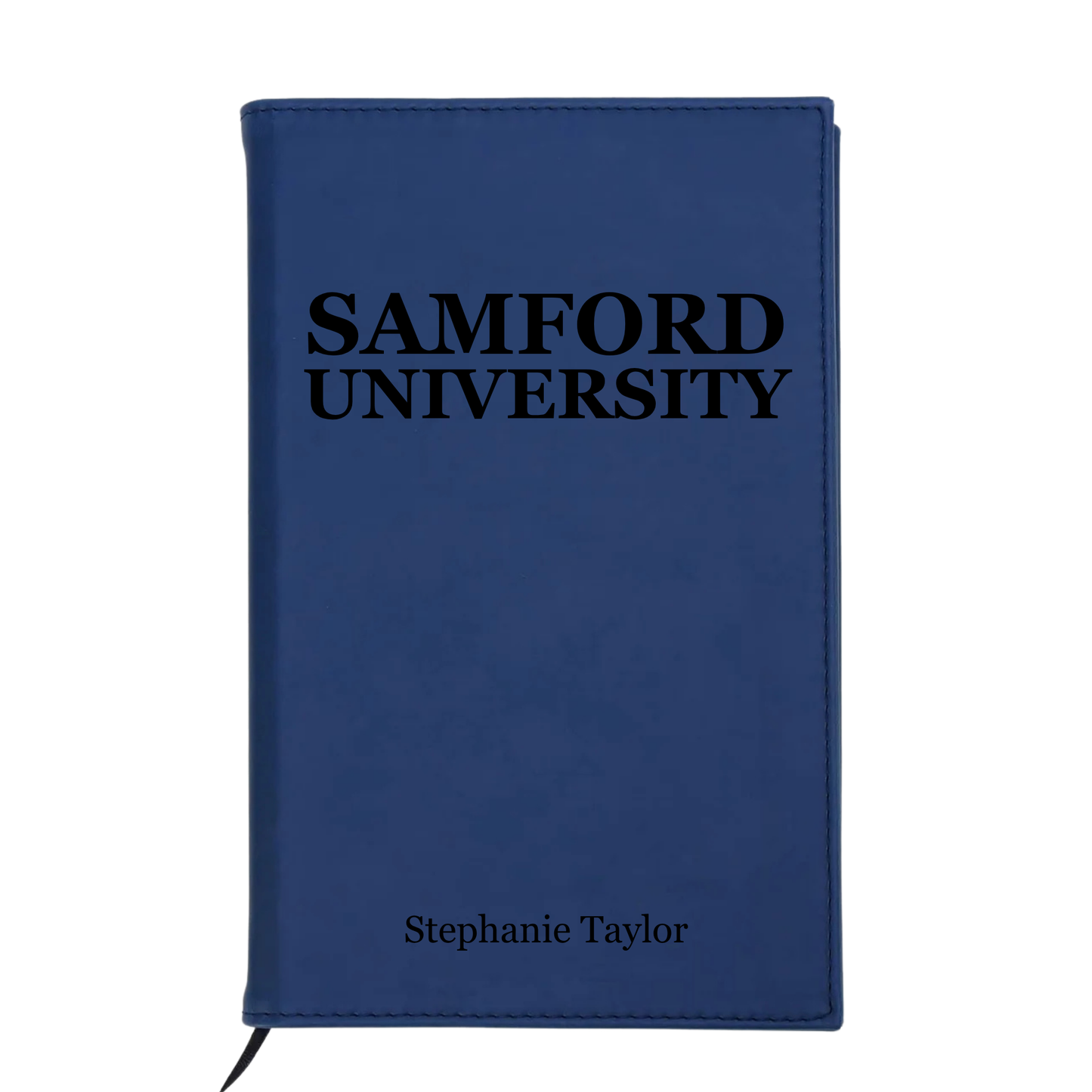 College Leatherette Refillable Journal