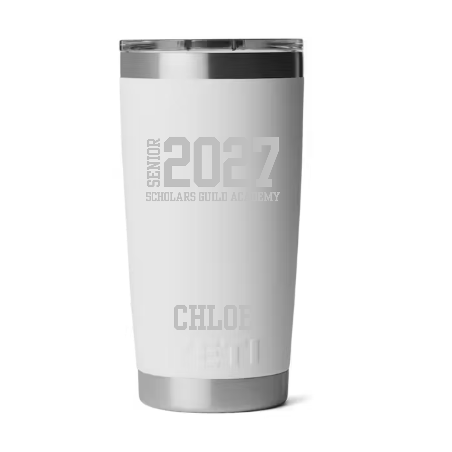 Yeti Tumbler with SGA Senior Personalization (Block)