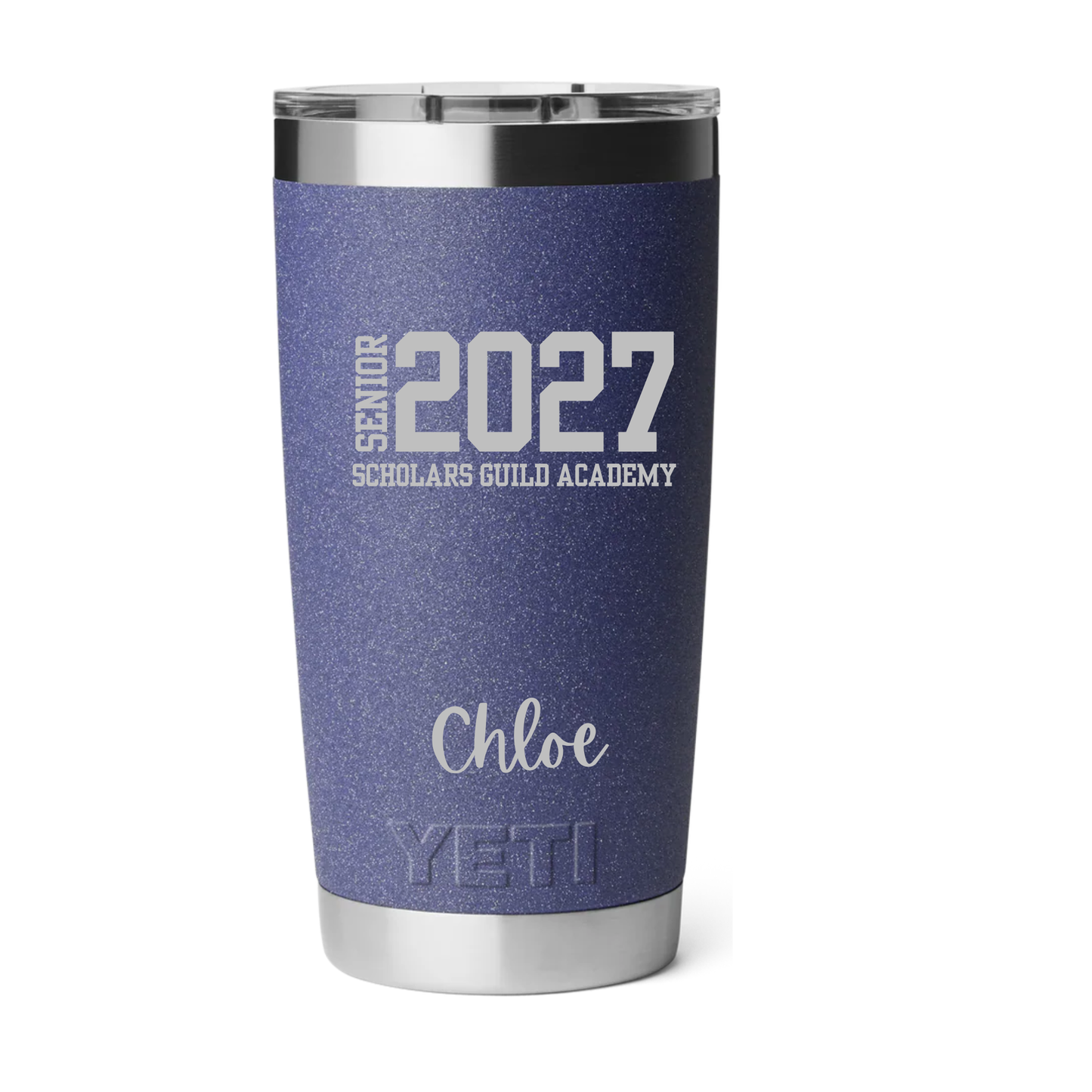 Yeti Tumbler with SGA Senior Personalization (Cursive)