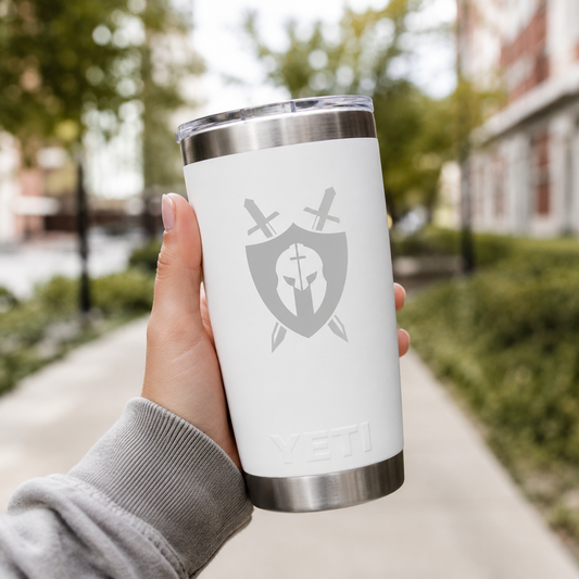 Yeti Tumbler with SGA Spartan Logo
