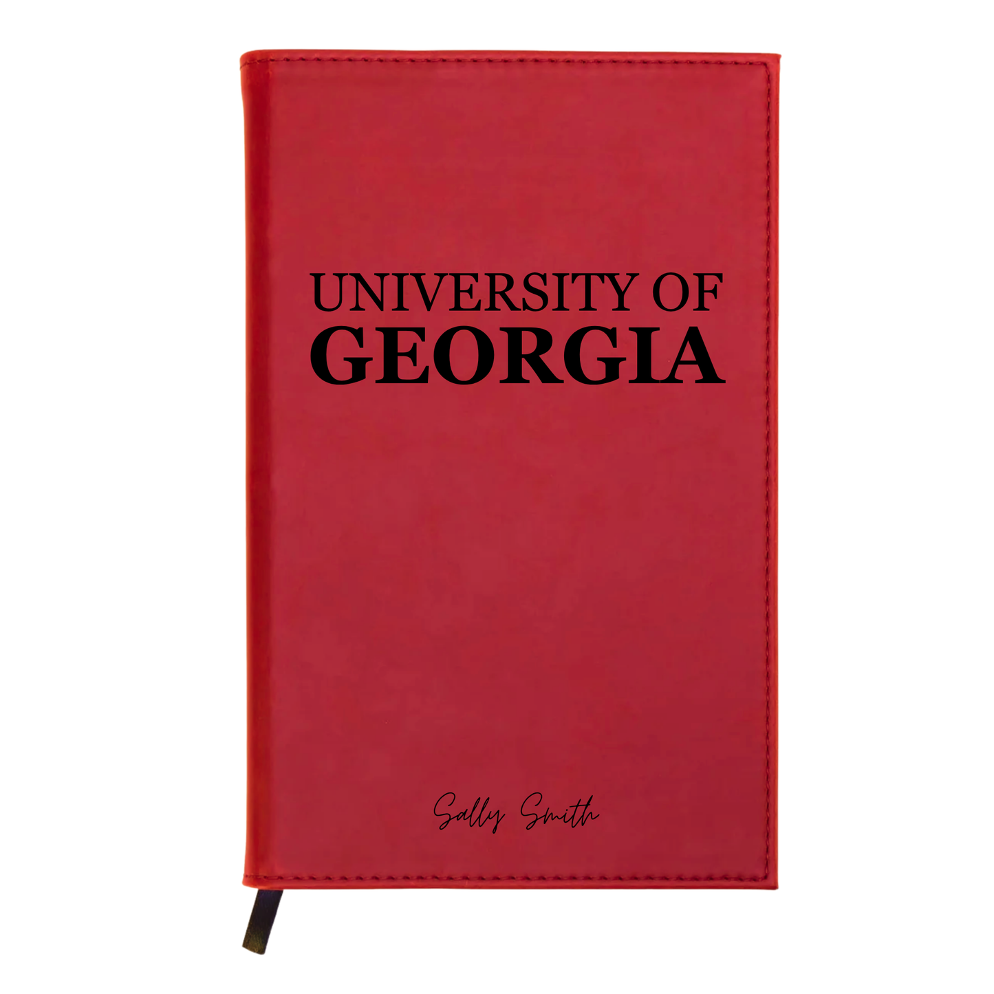 College Leatherette Refillable Journal