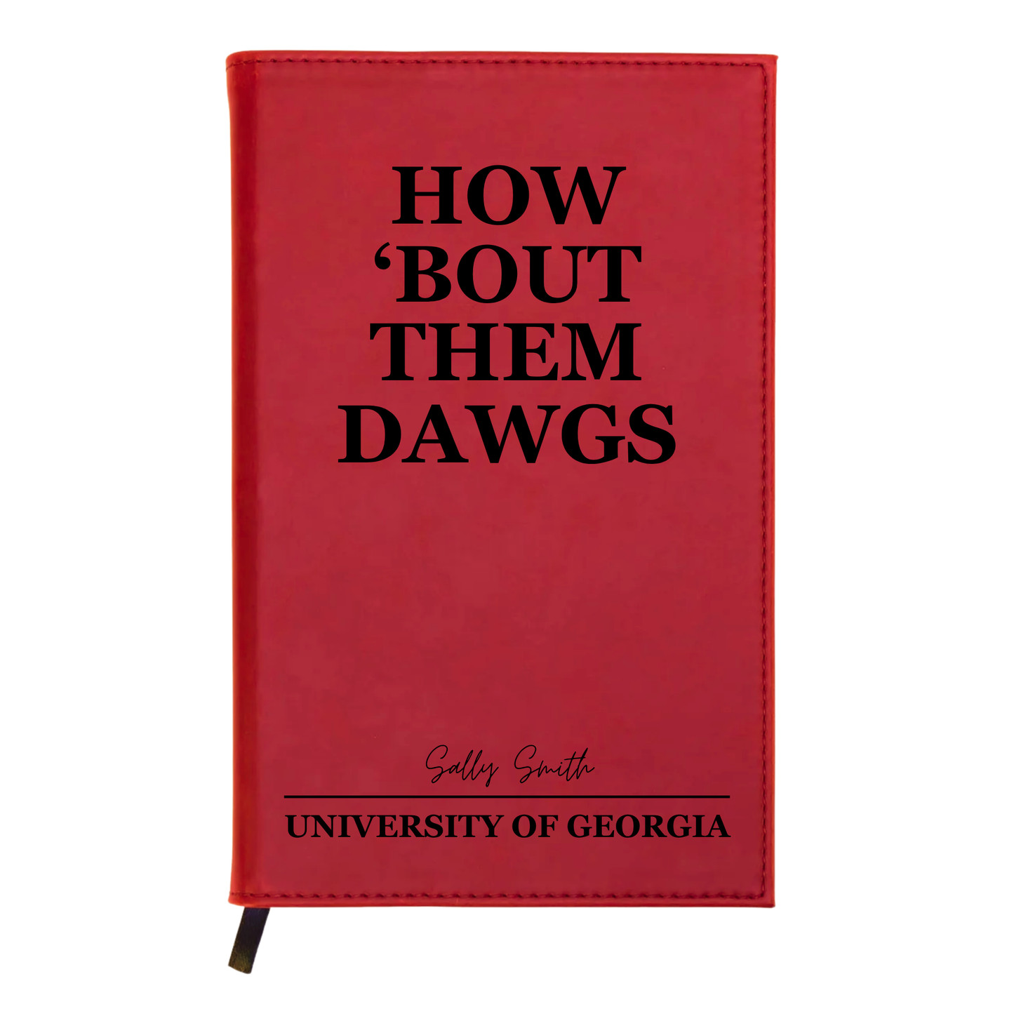 College Leatherette Refillable Journal