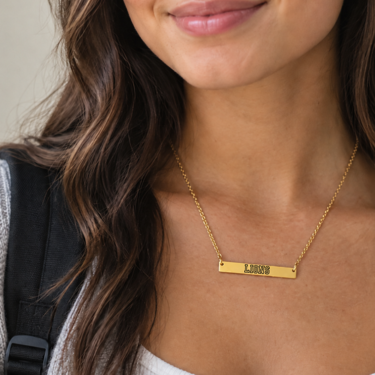 Personalized Bar Necklace