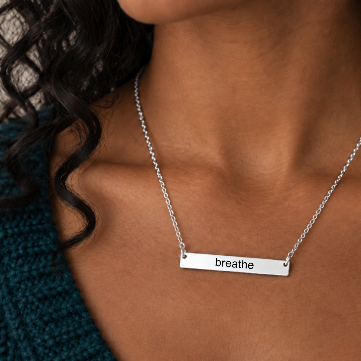 Personalized Bar Necklace