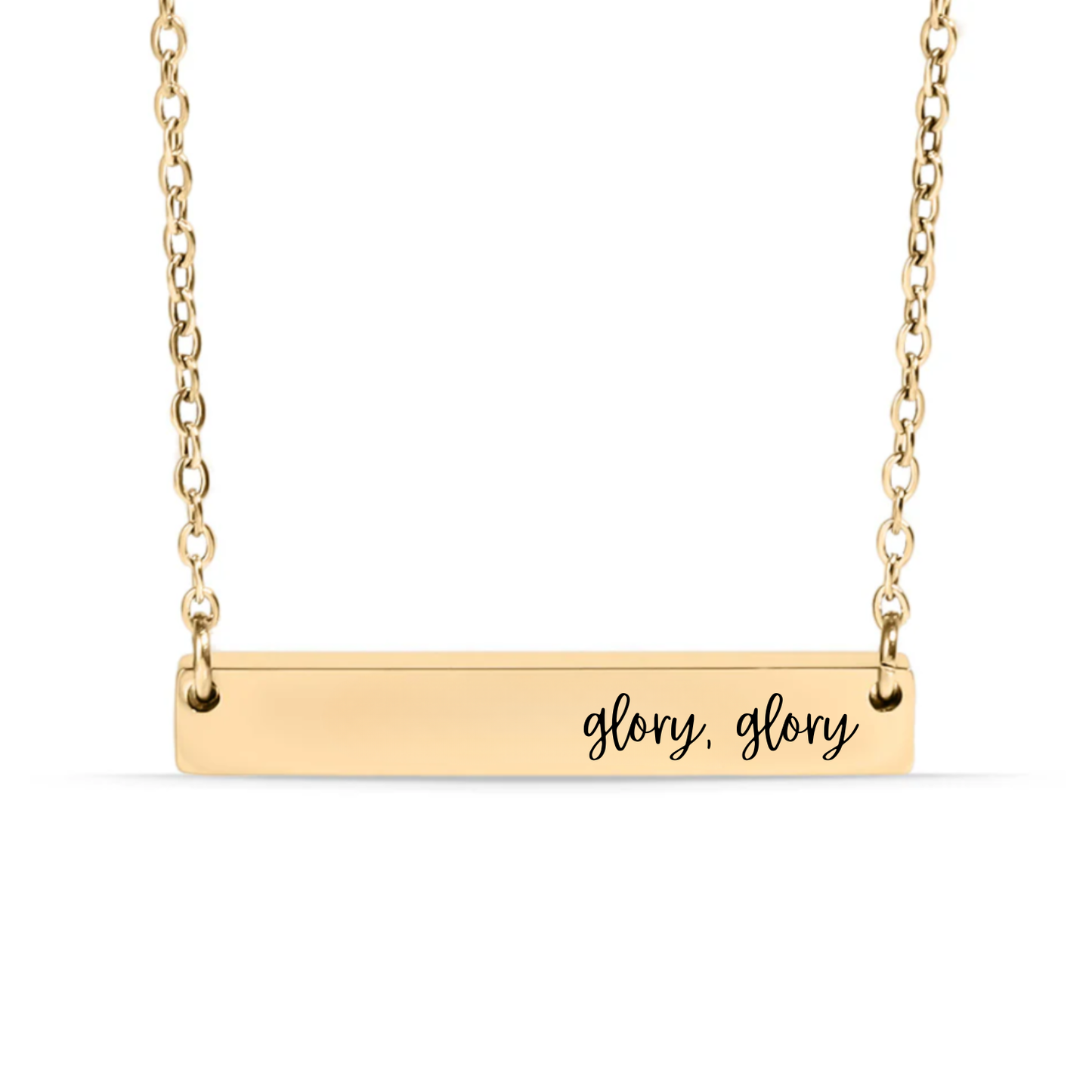 School Pride Bar Necklace