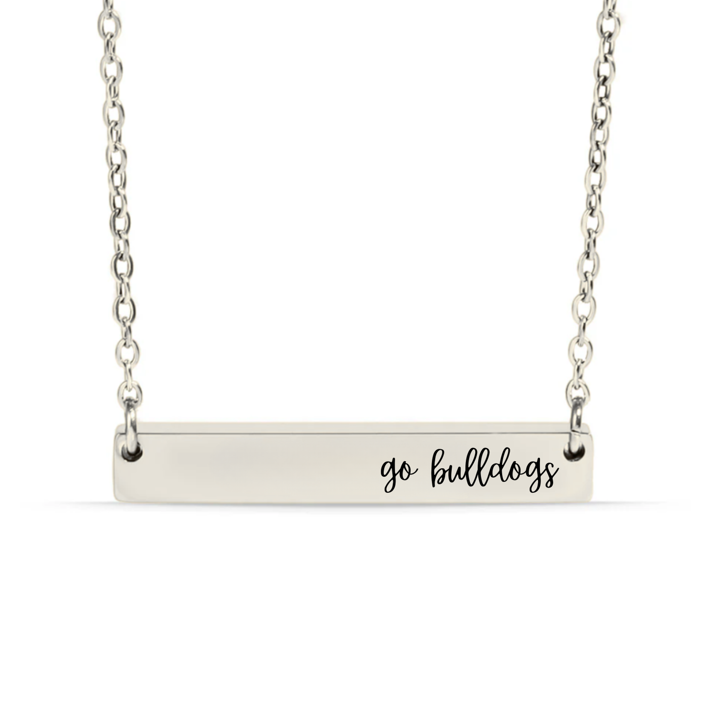 School Pride Bar Necklace