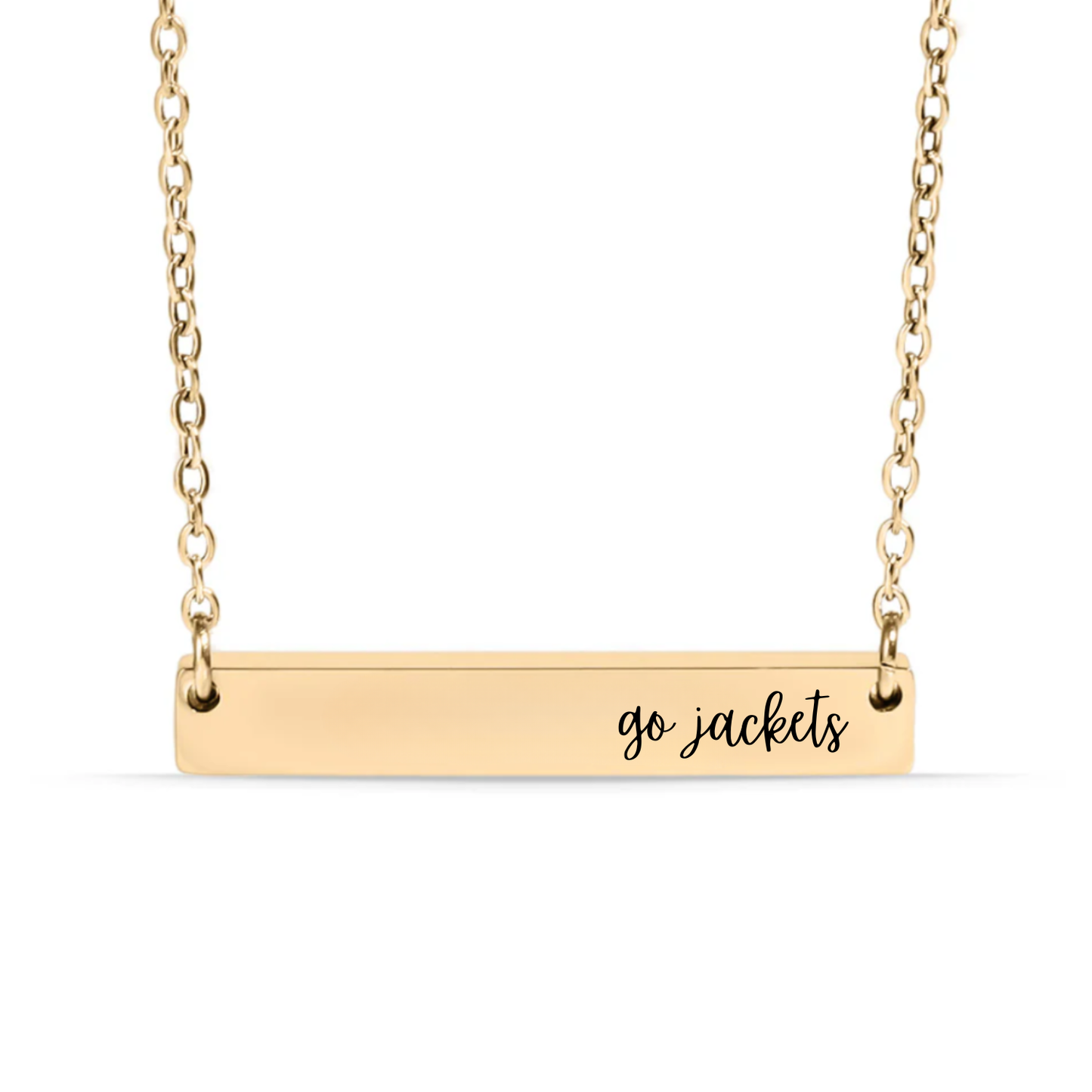 School Pride Bar Necklace