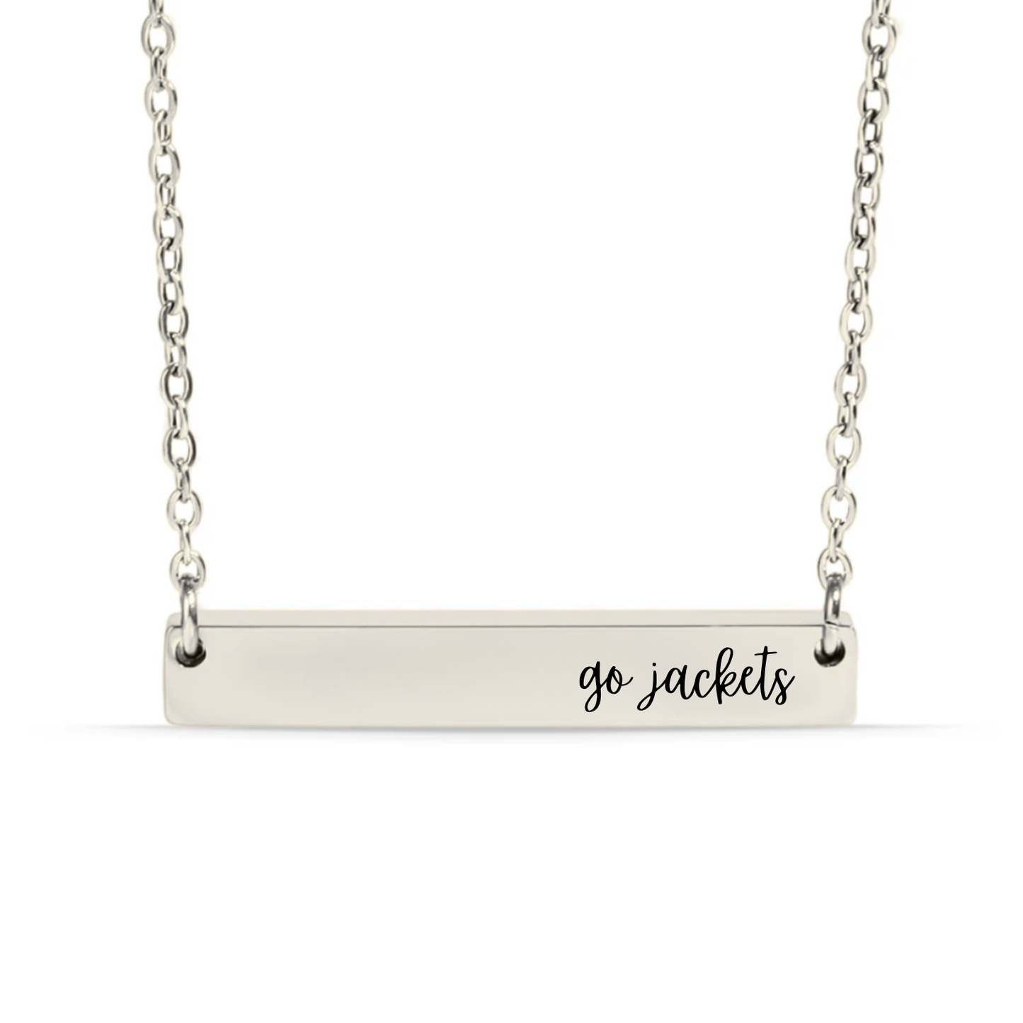 School Pride Bar Necklace