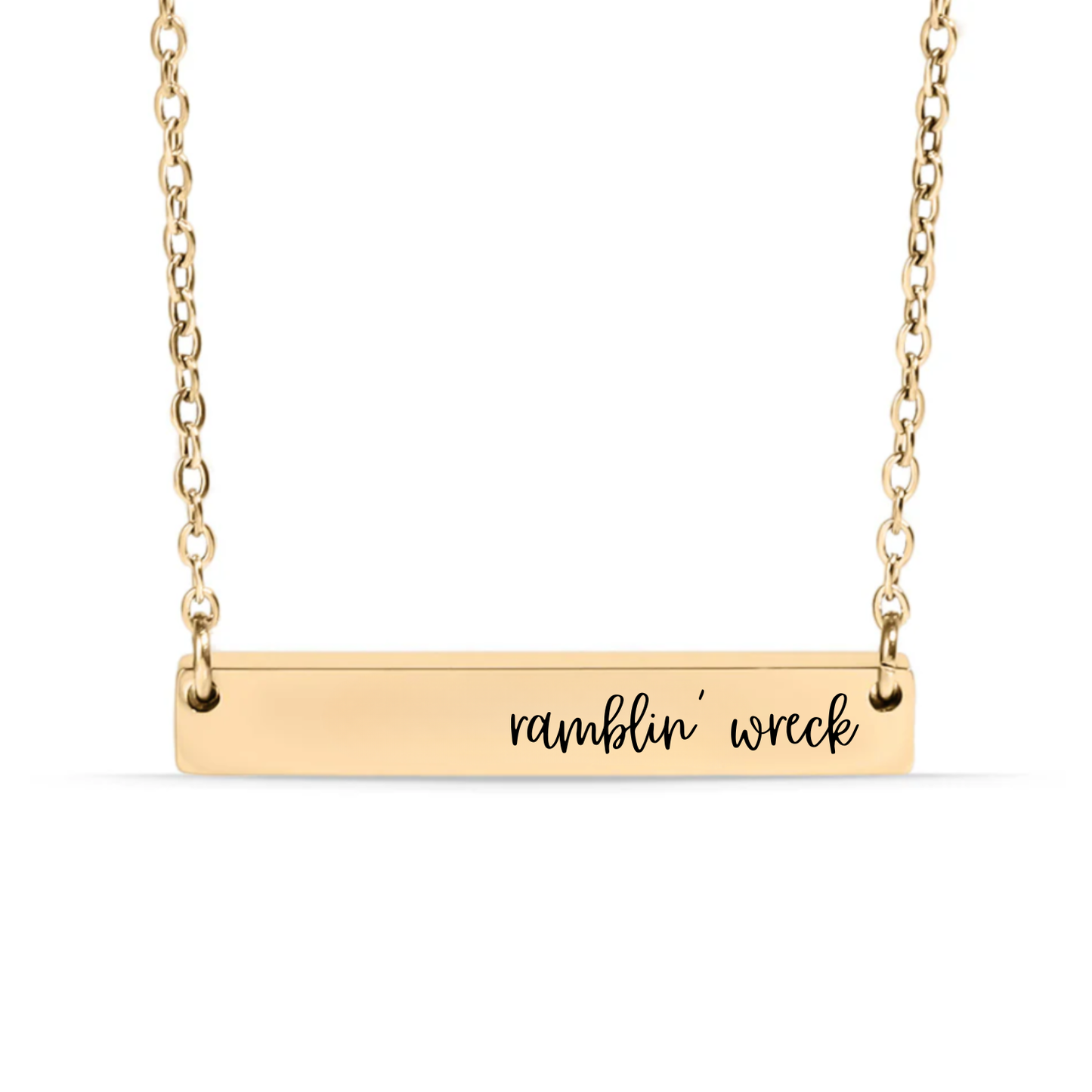 School Pride Bar Necklace