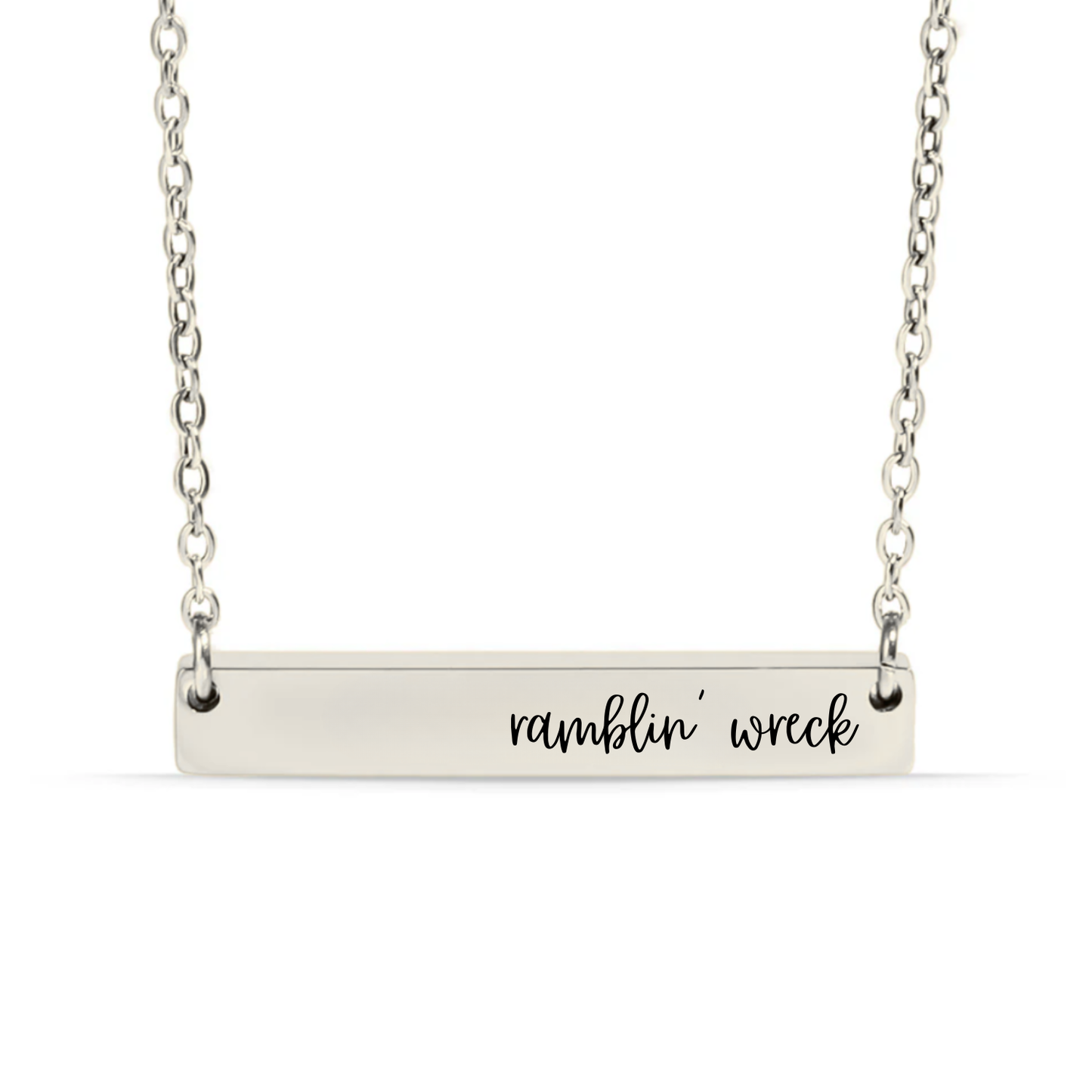 School Pride Bar Necklace